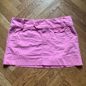 American Eagle Pink Mini Skirt w pockets - size 12